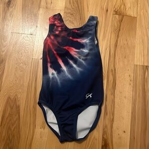 Leotard GK ELITE Navy, Red and White